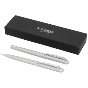 Parure stylo à bille et roller Andante (ref : 107132)