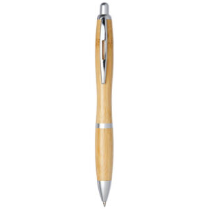 Stylo bille en bambou Nash (ref : 107378)