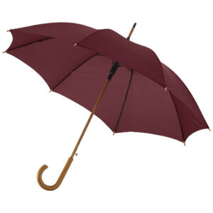 Parapluie 23" à ouverture automatique, poignée et mât en bois (ref : 109048) – Image 8