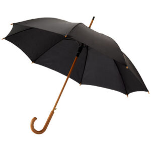 Parapluie 23" à ouverture automatique, poignée et mât en bois (ref : 109048) – Image 9