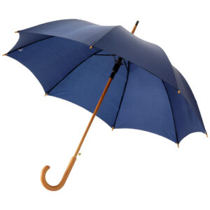 Parapluie 23" à ouverture automatique, poignée et mât en bois (ref : 109048) – Image 10