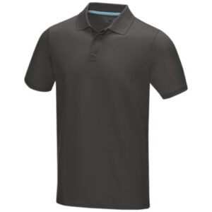 Polo Graphite bio GOTS manches courtes homme (ref : 37508) – Image 23