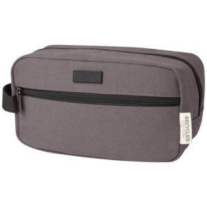 Pochette pour accessoires de voyage Joey de 3,5 L en toile recyclée certifiée GRS (ref : 130041) – Image 4