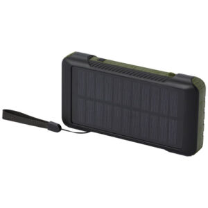 Batterie de secours Soldy solaire à dynamo en plastique recyclé RCS de 10 000 mAh  (ref : 124346)