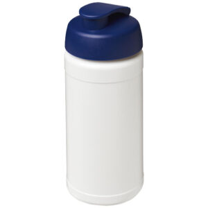 Bouteille de sport Baseline de 500 ml recyclée avec couvercle rabattable (ref : 210461)