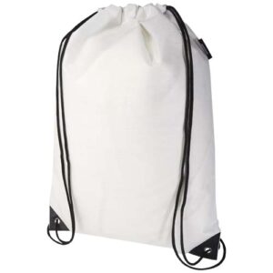 Sac à dos avec cordon Evergreen non tissé recyclé GRS de 5L (ref : 130080)
