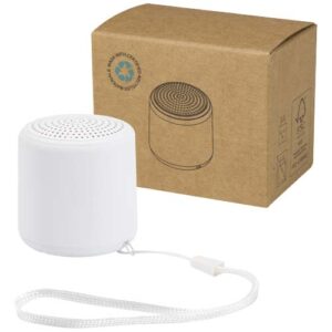 Enceinte sans fil Velkis sans fil Bluetooth® en plastique recyclé (ref : 124485)